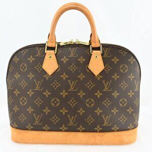 Authentic Louis Vuitton Alma Monogram Hand Bag bsj710-112725